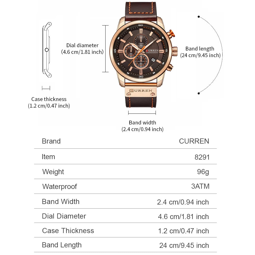 Fashion Men Quartz