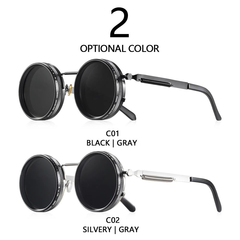 Polarized Round Sunglasses
