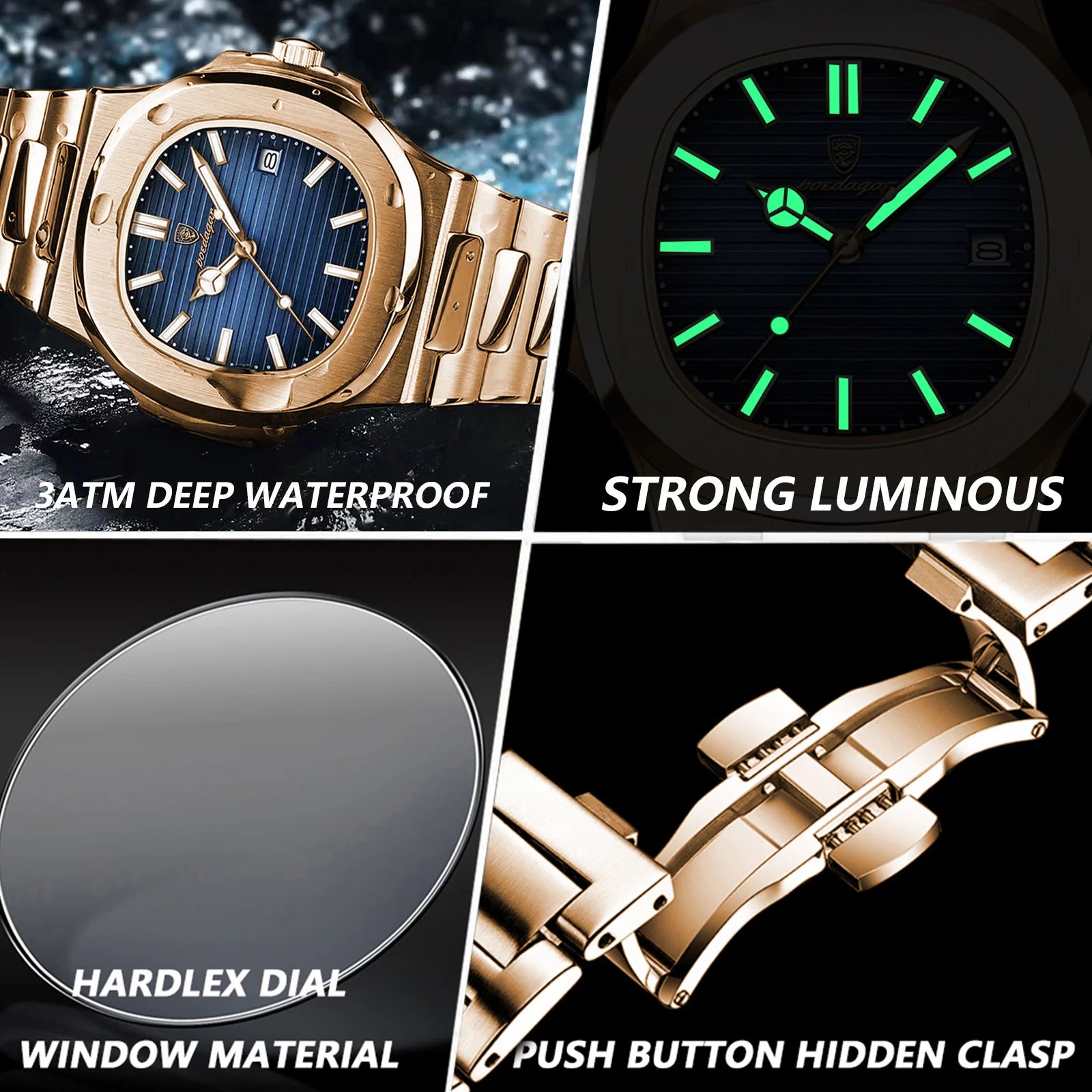 Fashion Business Man Watch